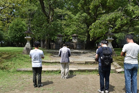 熊野古道参拝